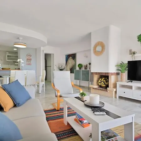 Apartment Adosado Con Solarium, Bbq Y Piscina En Las Chapas - Jade 213