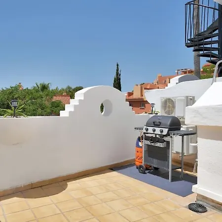 Apartment Adosado Con Solarium, Bbq Y Piscina En Las Chapas - Jade 213 *
